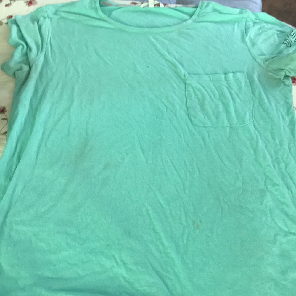Vs blue shirt